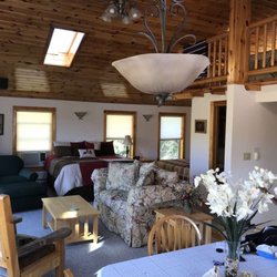 Lytle Creek Inn Bed And Breakfast - Studio suite (Loft Suite). Downstairs view. Upstairs has 2 additional beds but there's really only space up there for the kiddos.