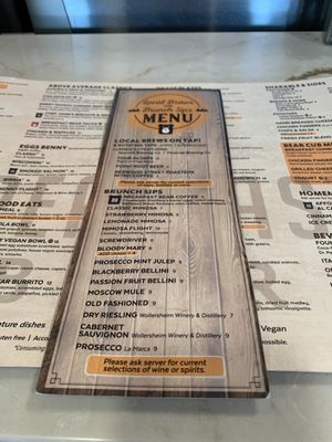 Menu photo 2 Breakfast Bear Wausau, WI