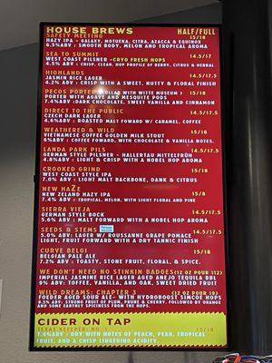 Menu photo 1 Wild Barley Kitchen and Brewery San Antonio, TX Menu photo 1 Wild Barley Kitchen and Brewery San Antonio, TX