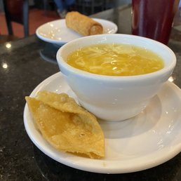 Egg flower soup