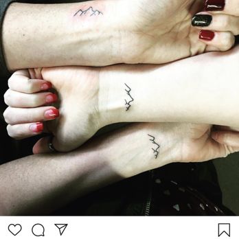 Big Bear Tattoo - Matching mountains - Tattoo Near Me - Big Bear Lake, California Big Bear Tattoo - Matching mountains - Tattoo Near Me - Big Bear Lake, California