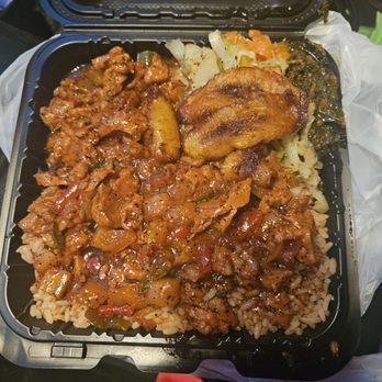 Diasporan Soul - Pineapple vegan ribs platter - Caribbean Near Me - Baltimore, Maryland Diasporan Soul - Pineapple vegan ribs platter - Caribbean Near Me - Baltimore, Maryland