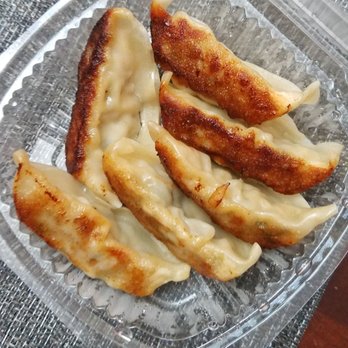 Fujiya Ramen - Pork Gyoza (some were almost burnt at the bottom) - Ramen Near Me - Montclair, New Jersey