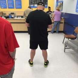 Always a line at the return counter - even at 9 a.m. - even with 2 people working at the counter. :-/