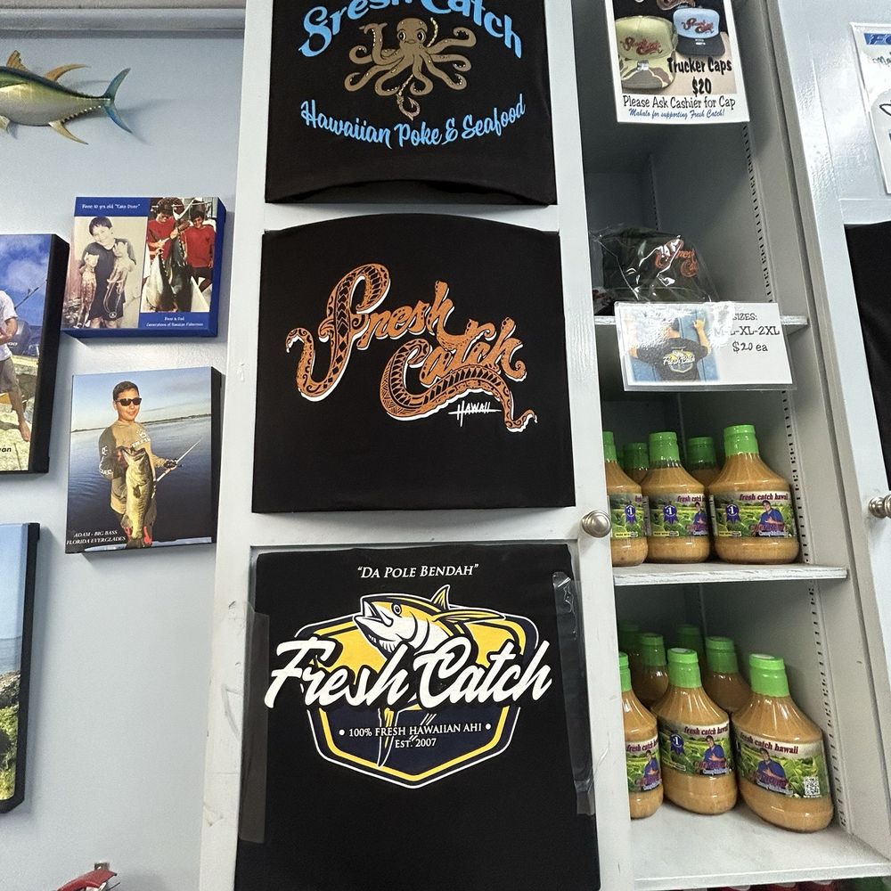 Fresh Catch - T-shirts , Different sauces - Hawaiian Near Me - Honolulu, Hawaii Fresh Catch - T-shirts , Different sauces - Hawaiian Near Me - Honolulu, Hawaii