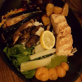 Wicked Sisters - Nourish bowl with added salmon and beets - American Near Me - Baltimore, Maryland Wicked Sisters - Nourish bowl with added salmon and beets - American Near Me - Baltimore, Maryland