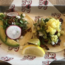 House Made Chorizó Taco Al Pastor Taco House Made Chorizó Taco Al Pastor Taco
