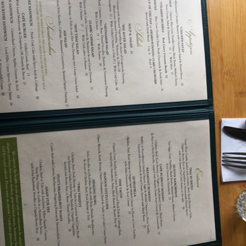 Frankie's - Menu as of May 26, 2019 - Ice Cream & Frozen Yogurt Near Me - Mendocino, California