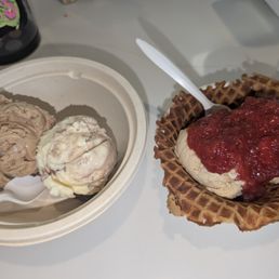 Ice Cream Waffle Cone Ice Cream Waffle Cone