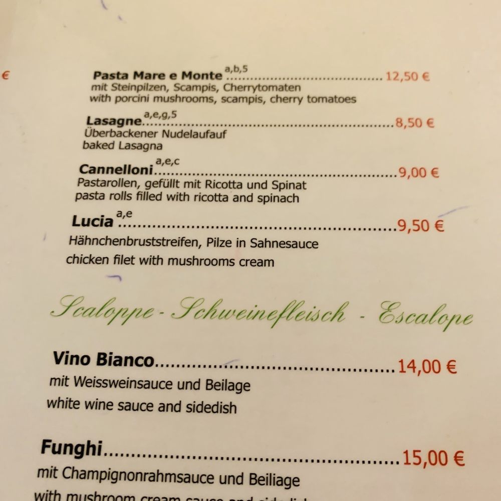 Da Lucia - Italian Near Me - Berlin, BE