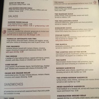 Eagle Tavern - Menu June 2018 - American Near Me - Liverpool, New York