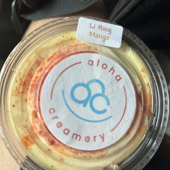 Aloha Creamery - Li Hing Mango Sorbet - Ice Cream & Frozen Yogurt Near Me - Aiea, Hawaii Aloha Creamery - Li Hing Mango Sorbet - Ice Cream & Frozen Yogurt Near Me - Aiea, Hawaii