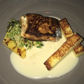A Restaurant - Alaskan halibut - New American Near Me - Newport Beach, California