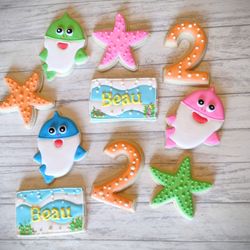 Cuties Cookie Creations - Baby shark