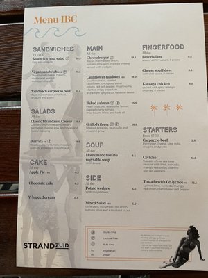Menu photo 1 Strandzuid Amsterdam, NH
