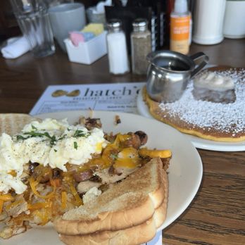Hatch'd - Pumpkin pancake Toast and egg whites. (I forgot the rest sorry) - Breakfast & Brunch Near Me - St. Louis, Missouri Hatch'd - Pumpkin pancake Toast and egg whites. (I forgot the rest sorry) - Breakfast & Brunch Near Me - St. Louis, Missouri