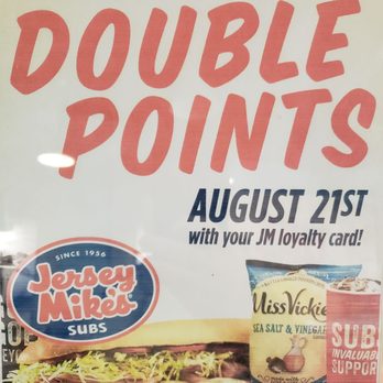Jersey Mike's Subs - Double point - Sandwiches Near Me - Mission Viejo, California