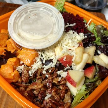 Salad and Go - Fall harvest salad was tasty - Salad Near Me - Mesa, Arizona Salad and Go - Fall harvest salad was tasty - Salad Near Me - Mesa, Arizona
