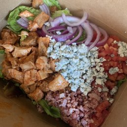 My Buffalo Chicken Salad with "no bacon" My Buffalo Chicken Salad with "no bacon"