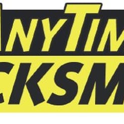 Anytime Locksmith - anytime locksmith logo