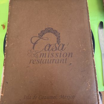 Casa Mission - Seafood Near Me - Cozumel, ROO