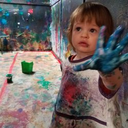 West Seattle Art Nest - No need to worry about cleaning your home after the uninhibited fun!
