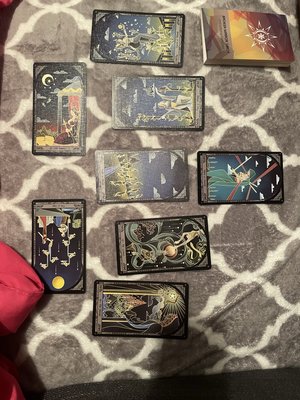 Tarot Readings - I enjoy doing my signature 5 card spread, as well as continuing to learn more spreads to better suit your inquiry. Tarot Readings - I enjoy doing my signature 5 card spread, as well as continuing to learn more spreads to better suit your inquiry.