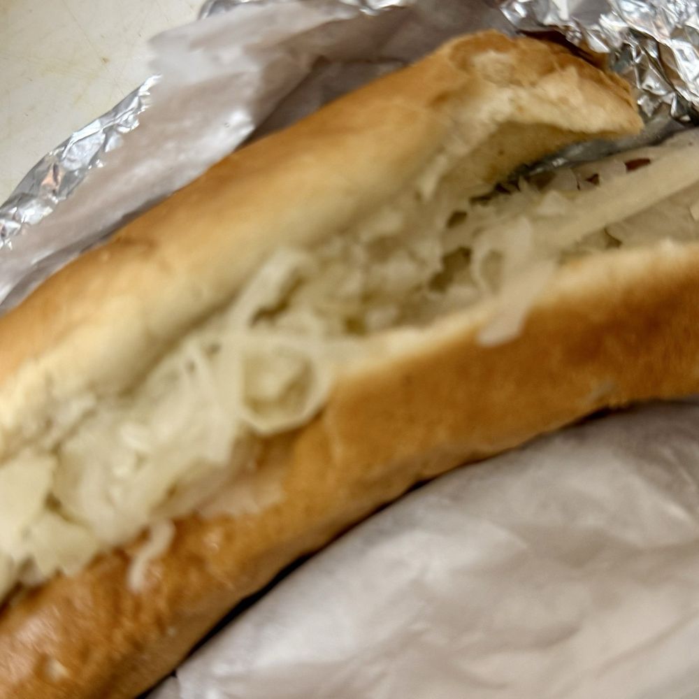 2nd Ave Deli - Hot Dog with Sauerkraut - Kosher Near Me - New York, New York 2nd Ave Deli - Hot Dog with Sauerkraut - Kosher Near Me - New York, New York