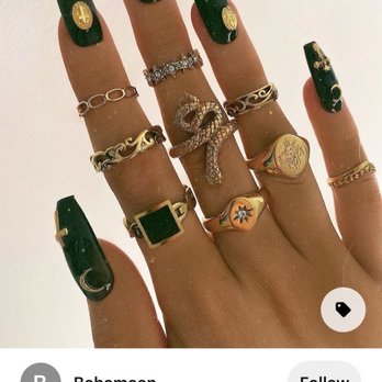 Bella Nails & Brows - This was the inspiration and what I showed her - Nail Salons Near Me - La Mesa, California Bella Nails & Brows - This was the inspiration and what I showed her - Nail Salons Near Me - La Mesa, California