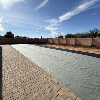 Arizona Turf Professionals - In-Work; Pavers, retaining wall, turf prep. - Artificial Turf Near Me Arizona Turf Professionals - In-Work; Pavers, retaining wall, turf prep. - Artificial Turf Near Me