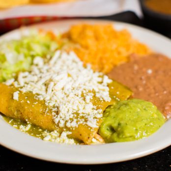 El Tejavan - Green Chicken Enchiladas - Mexican Near Me - Amarillo, Texas