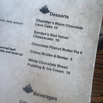 Local Goat - Dessert menu - New American Near Me - Pigeon Forge, Tennessee