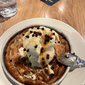 BJ's Restaurant & Brewhouse - Salted Caramel Pizookie - Breweries Near Me - Phoenix, Arizona BJ's Restaurant & Brewhouse - Salted Caramel Pizookie - Breweries Near Me - Phoenix, Arizona