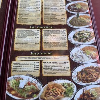 Rancho Chico Family Restaurant - Menu - Mexican Near Me - Spokane, Washington Rancho Chico Family Restaurant - Menu - Mexican Near Me - Spokane, Washington