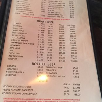Gerry's Grill - beer menu - Filipino Near Me - Artesia, California Gerry's Grill - beer menu - Filipino Near Me - Artesia, California