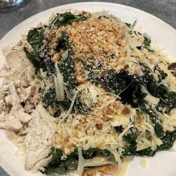 Terra GR - Kale Caesar Salad with chicken - New American Near Me - Grand Rapids, Michigan Terra GR - Kale Caesar Salad with chicken - New American Near Me - Grand Rapids, Michigan