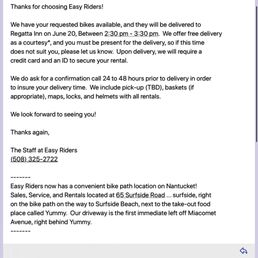 Delivery Confirmation Delivery Confirmation