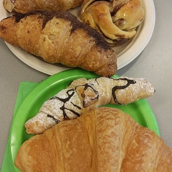 Bake Code  - North York - Variety of pastries I ordered (not the thin, pathetic looking croissant though) - Bakeries Near Me - Toronto, Ontario
