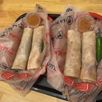 Burritos La Palma - Juicy carnitas burritos - Mexican Near Me - Costa Mesa, California