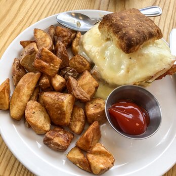 Magpie Diner - Biscuit Special (egg, bacon, white cheddar cheese, strawberry jam, and pickled jalapeños) - Breakfast & Brunch Near Me - Harrisonburg, Virginia Magpie Diner - Biscuit Special (egg, bacon, white cheddar cheese, strawberry jam, and pickled jalapeños) - Breakfast & Brunch Near Me - Harrisonburg, Virginia