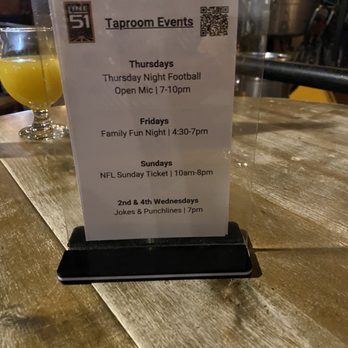 Line 51 Brewing - Themed nights - Breweries Near Me - Oakland, California