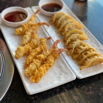 Pyung Chang Korean BBQ - Tempura shrimp & gyoza - Korean Near Me - Mount Vernon, Washington