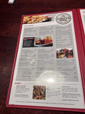 Menu photo 6 Niko's Pizzeria San Pedro, CA