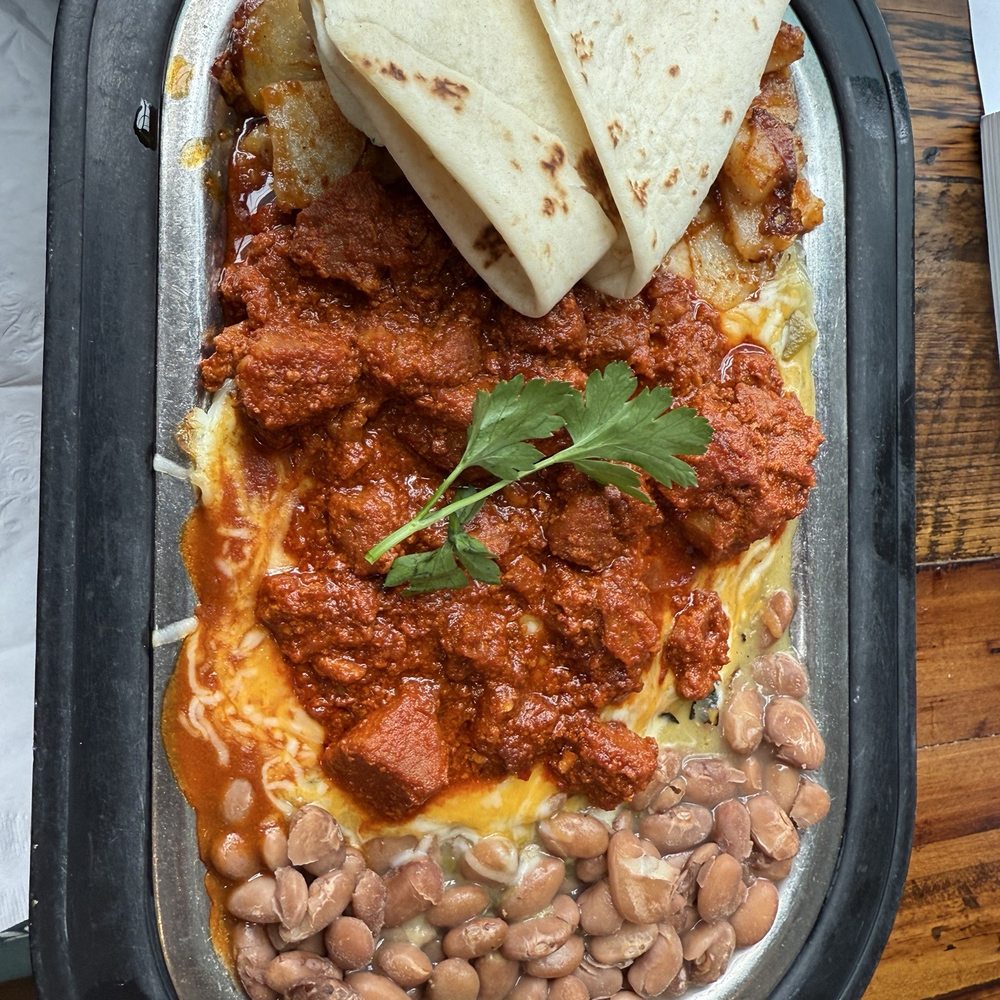 The Pantry Rio - Huevos rancheros con carne adovada - New Mexican Cuisine Near Me - Santa Fe, New Mexico The Pantry Rio - Huevos rancheros con carne adovada - New Mexican Cuisine Near Me - Santa Fe, New Mexico