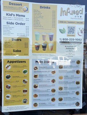 Menu photo 1 Infused Thai Fusion Kitchen Morro Bay, CA