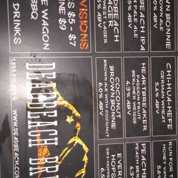 DeadBeach Brewery - Breweries Near Me - El Paso, Texas DeadBeach Brewery - Breweries Near Me - El Paso, Texas