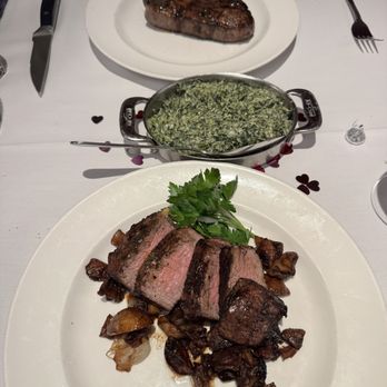 The Capital Grille - both steaks and the creamed spinach - Steakhouses Near Me - Lombard, Illinois The Capital Grille - both steaks and the creamed spinach - Steakhouses Near Me - Lombard, Illinois