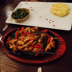 Istanbul Grill - Mash + Tabula + chicken dish (name escapes me)
