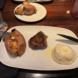 Patr-n Dragon Fruit Margarita Wild West Shrimp 6oz. Flo's Filet with 4oz. Lobster Tail Sweet Potato Mashed Potatoes Patr-n Dragon Fruit Margarita Wild West Shrimp 6oz. Flo's Filet with 4oz. Lobster Tail Sweet Potato Mashed Potatoes