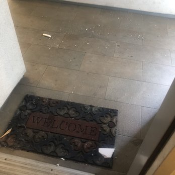 Ashley Store - Loose foam in my hallway where the assembly of the bed frame was performed. - Furniture Stores Near Me - Hawthorne, California